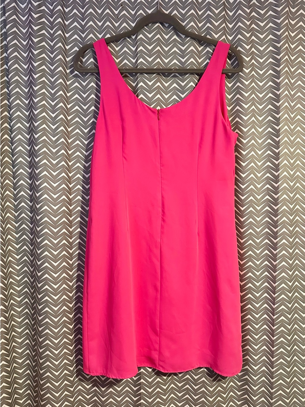 Amanda Uprichard | Selia Mini Dress Pink Lacquer, Large - Picture 6 of 8